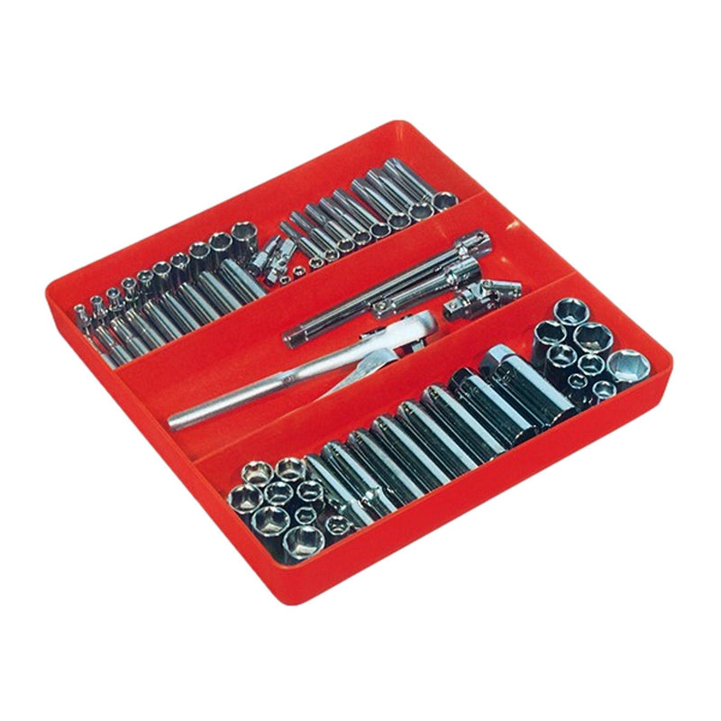 Ernst Tool Organiser Tray Red 3 Compartment 5020