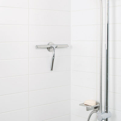 CRL Deluxe Shower Squeegee Chrome Stainless Steel 25cm (10") Blade 