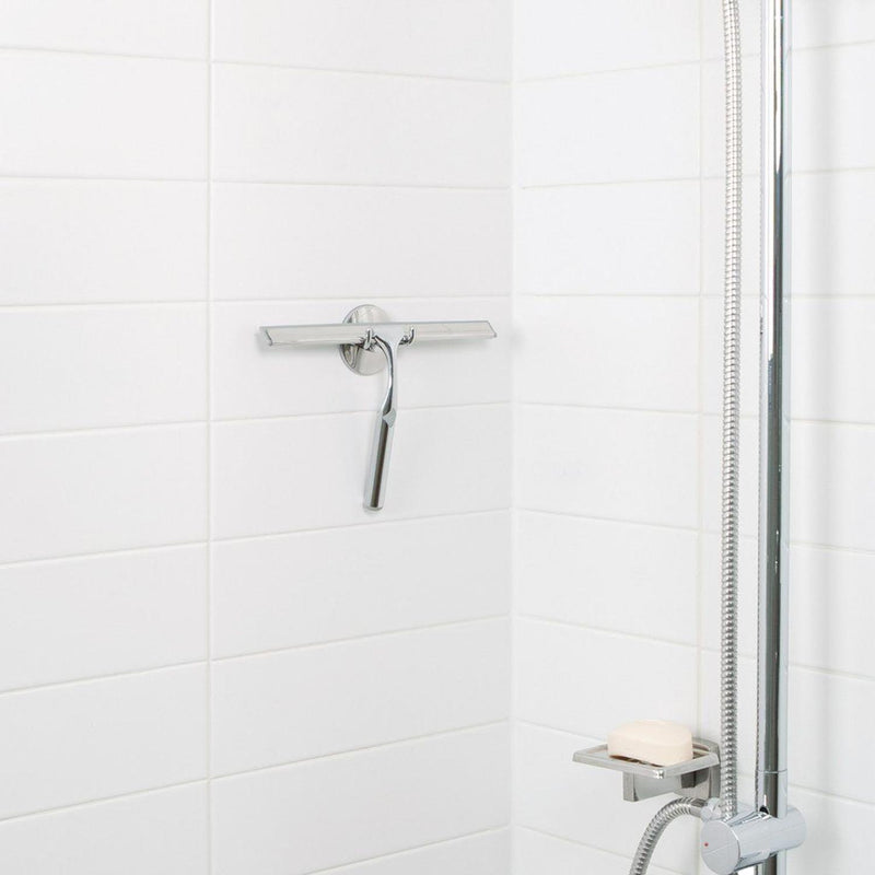 CRL Deluxe Shower Squeegee Chrome Stainless Steel 25cm (10") Blade 