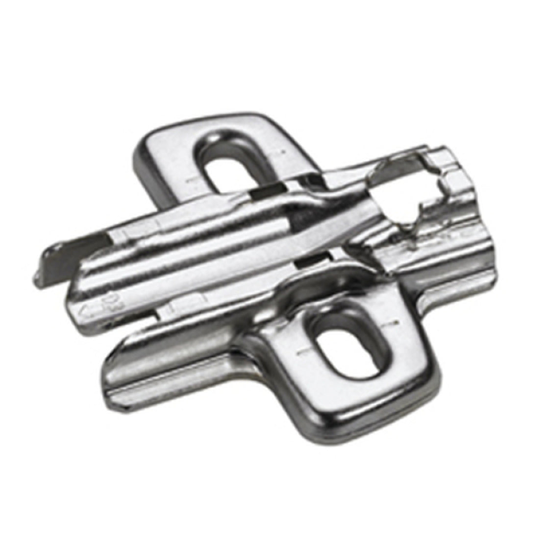 Hettich Intermat 9936 W90 95˚ Angle Inset Hinge 77708 & Mount 9075005 (2 Pack)