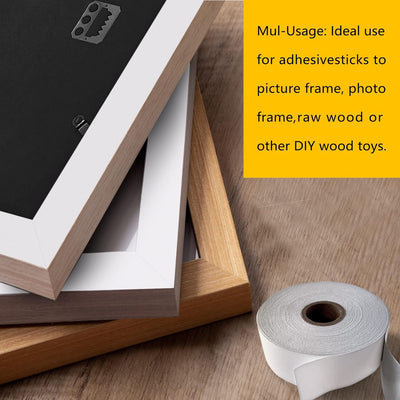 Lineco Picture Frame Sealing Tape Self-Adhesive White 3.2cm x 26m 