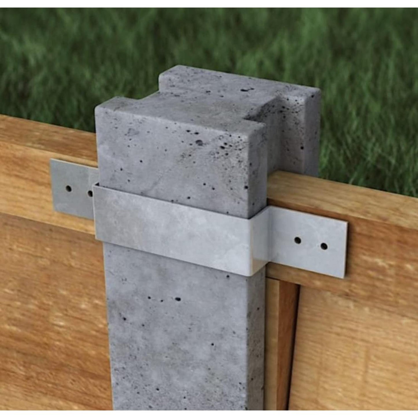 Heavy Duty Fence Panel Security Bracket Anti-Rattle (10 Pack)