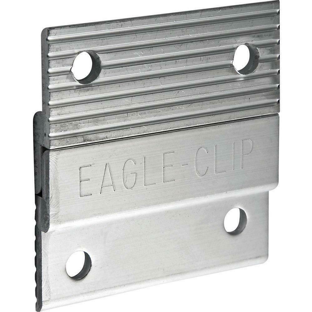 Eagle Heavy Duty Aluminium Wall Hanging Z Clips 2" (1000 Pack)