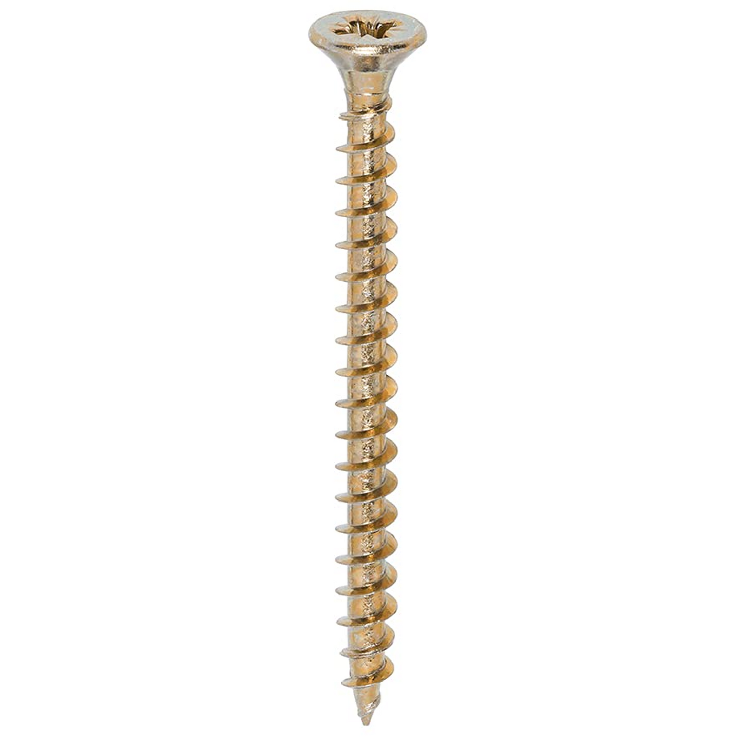 TimCo Solo 5.0 x 60mm Yellow Wood Screw Pozi CS (200 Pack)
