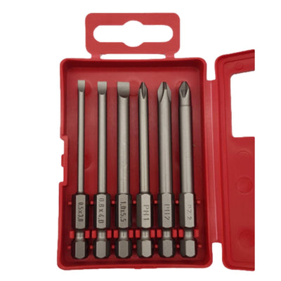 Felo Bit Box Pro E 6,3 X 70 SL/PZ/PH 6 Piece Set