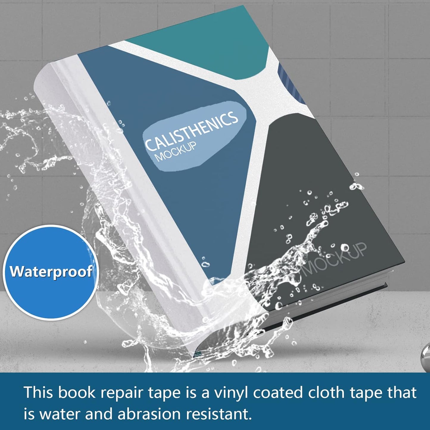 Lineco Book Repair Tape 5cm x 4.5m Self Adhesive White