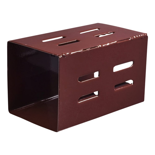 75mm Timber Fence Post Extender Red Oxide (1 Pack)