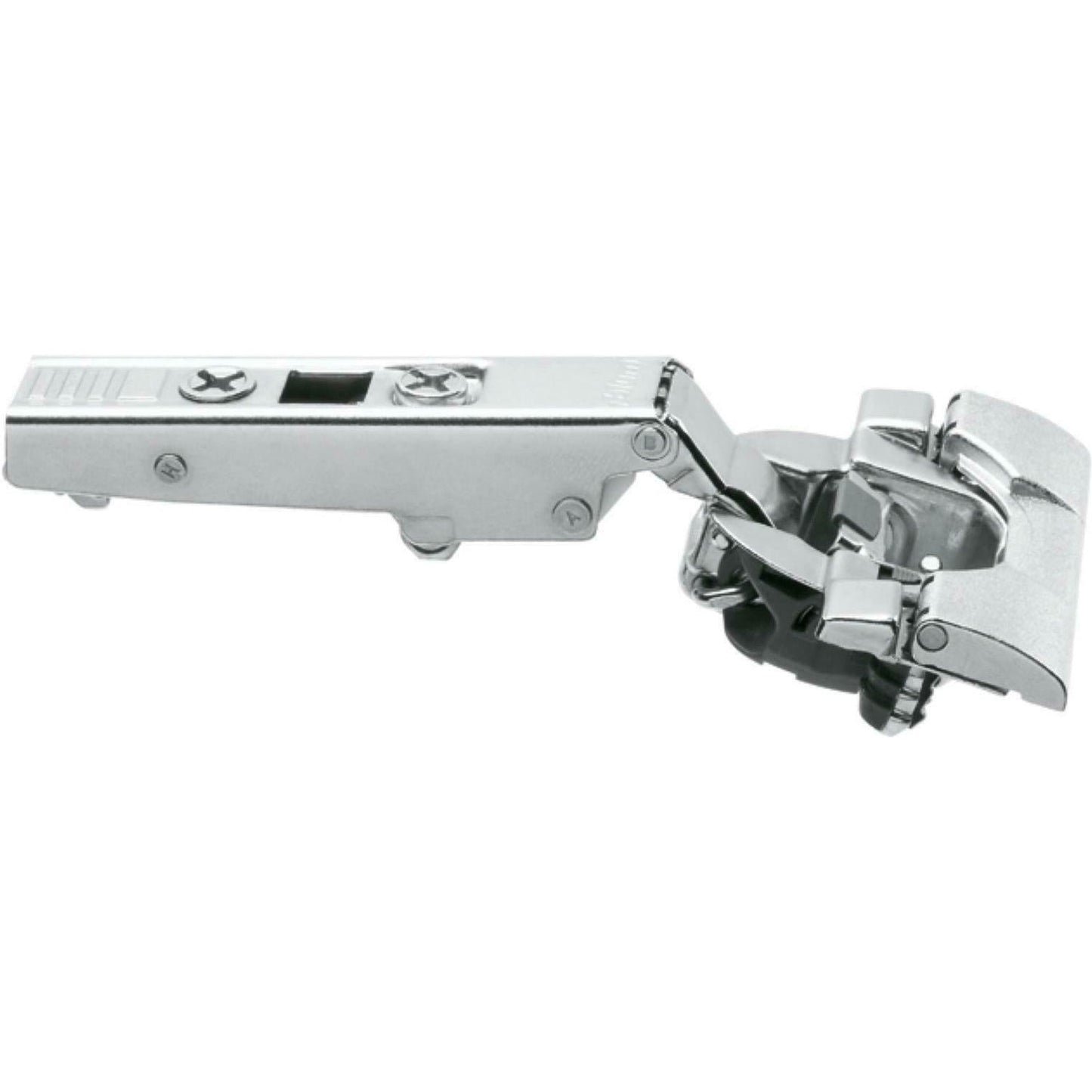 Blum 71B3590 Inserta 110° Soft Close Overlay Hinge & 177H3100E Mounting Plate (2 Pack)