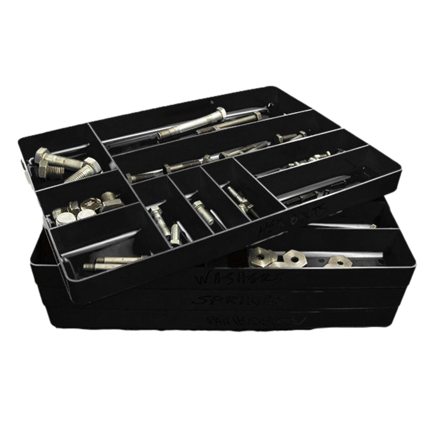 Ernst Tool Organiser Tray Black 10 Compartments 5011