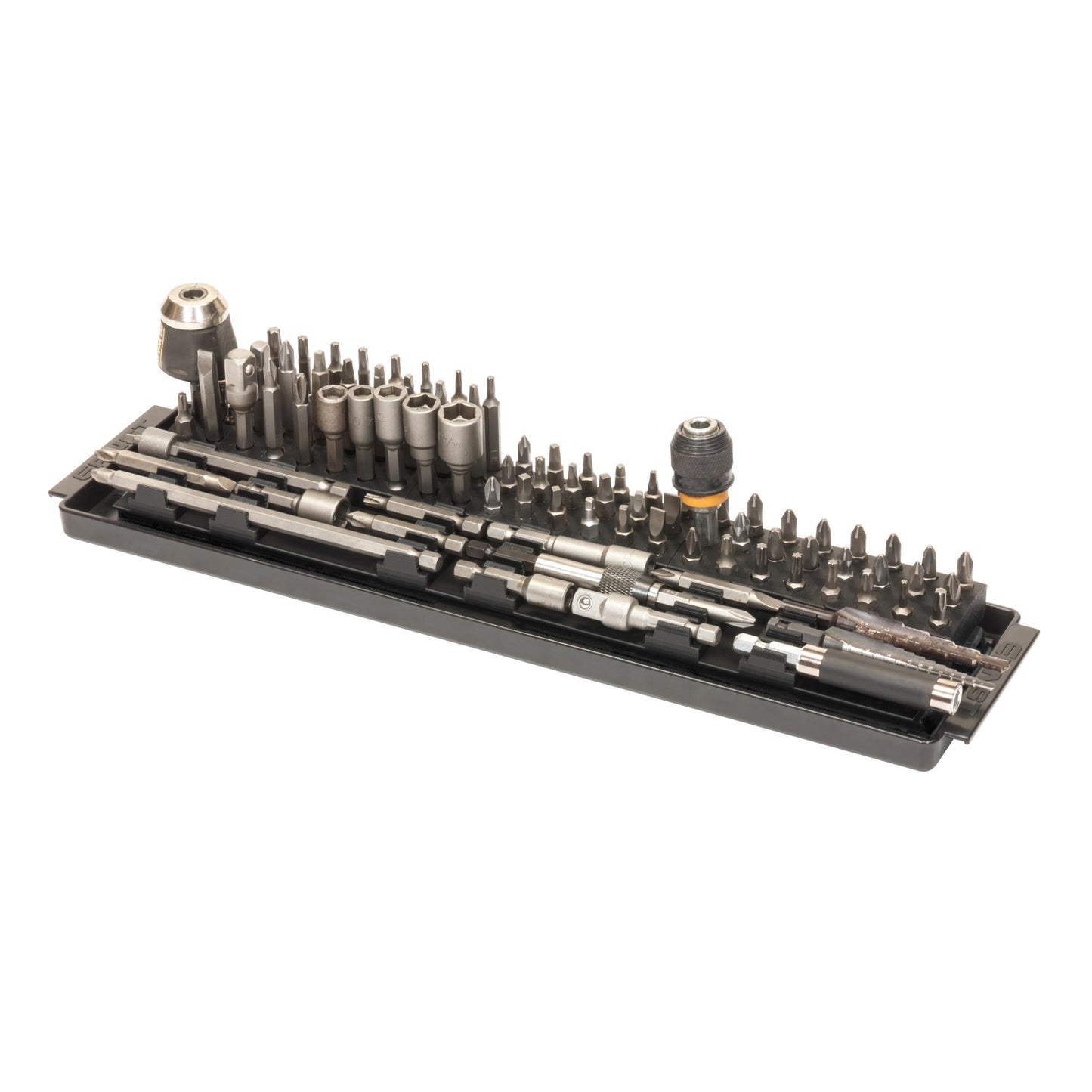 Ernst 90 Tool Screwdriver & Socket Bit Boss® Organiser Storage Black 5710