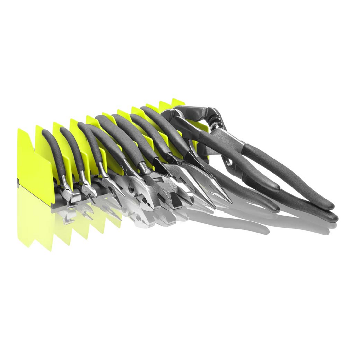 Ernst 10 Tool Plier Pro® Organiser Storage HIVIZ/Black 5505HV