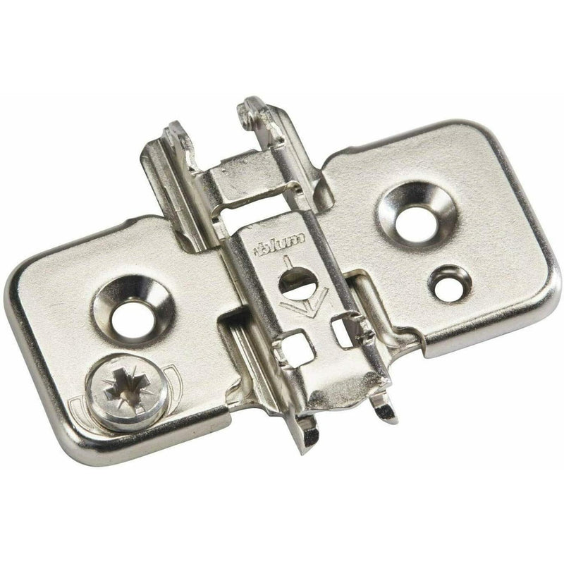 Blum Soft Close Inset Hinge 71B3750 & Mounting Plate 173H7100 & Covers x8