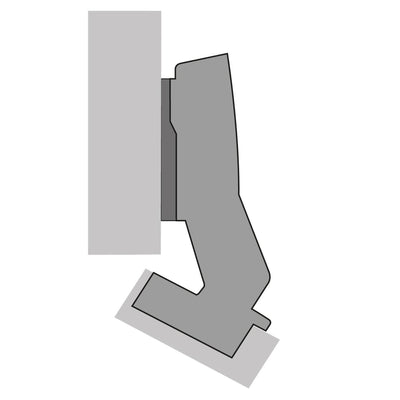Hettich Sensys 8639i W30 Overlay Corner Cabinet Hinge 95 Degree 9088016
