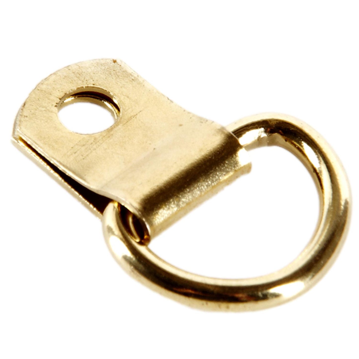 X-Hooks Brass D Rings For Picture Frames (4 Pack)