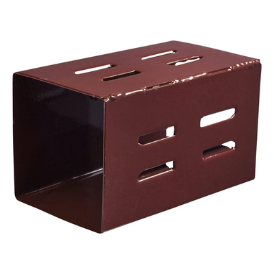 100mm Timber Fence Post Extender Red Oxide (1 Pack)