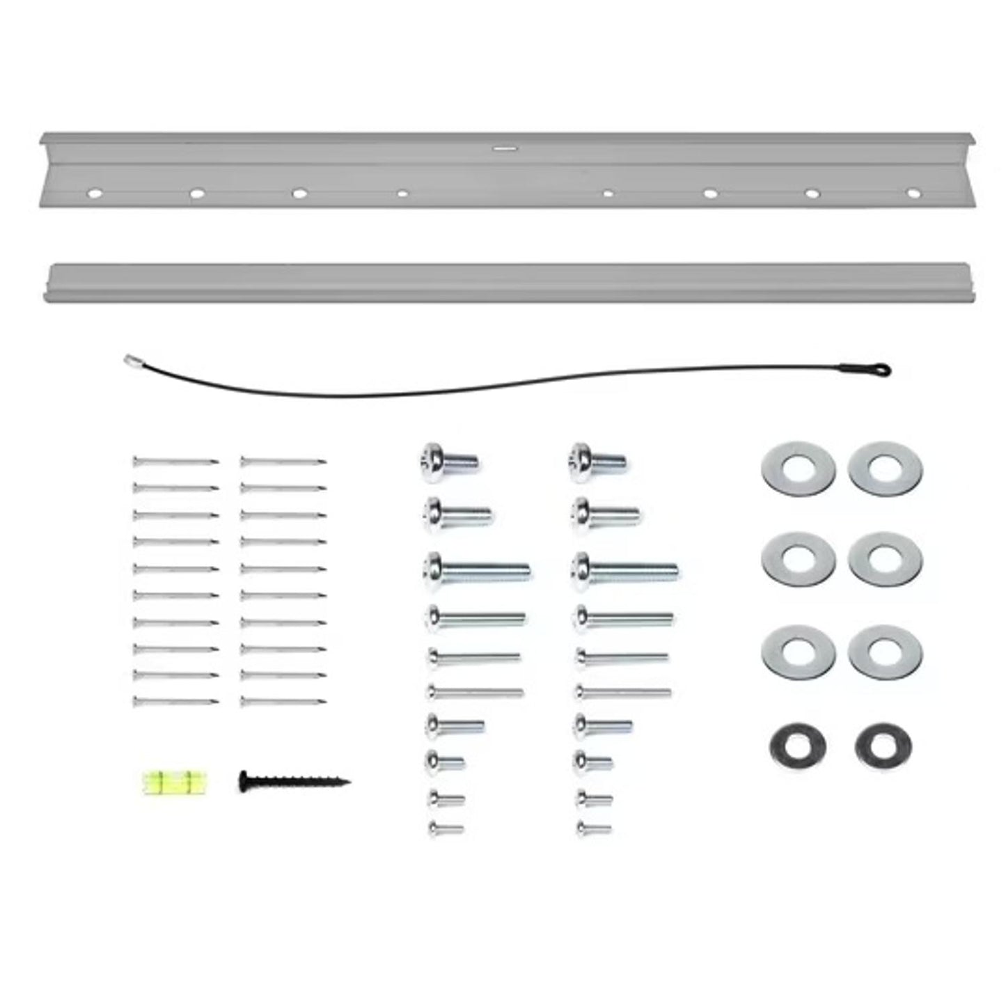 Aluminium TV Wall Hanger "No-Stud" Mount 26" To 55" Hangman