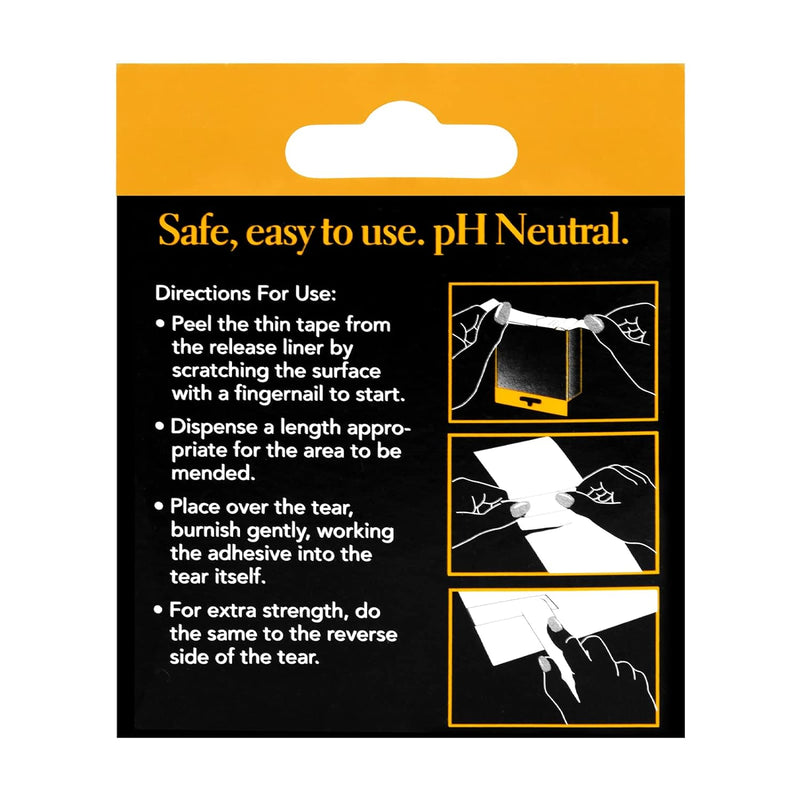 Lineco Document Repair Tape Self Adhesive Transparent 2.5cm x 10.6m 