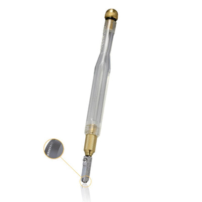 Toyo TC70P Pattern Head Notch Wheel Glass Cutter Plastic Handle