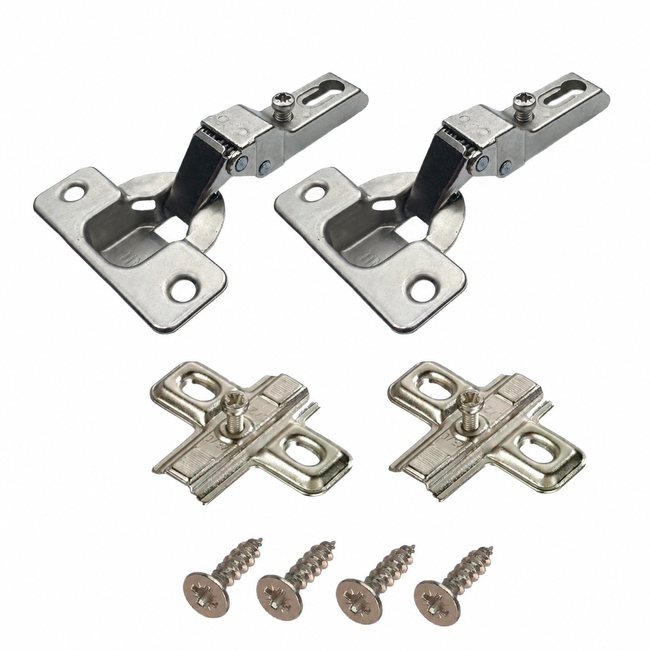 Titus B-Type Sprung Refrigerator Hinge 110° Cabinet Hinge (2 Pack)