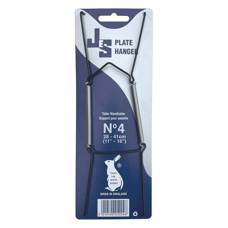 JES Hanging Plate Wire BLACK No 4 (28cm-41cm)	