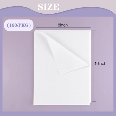 Lineco Buffered Acid Free Tissue Paper 20 x 25cm 100 Pack 