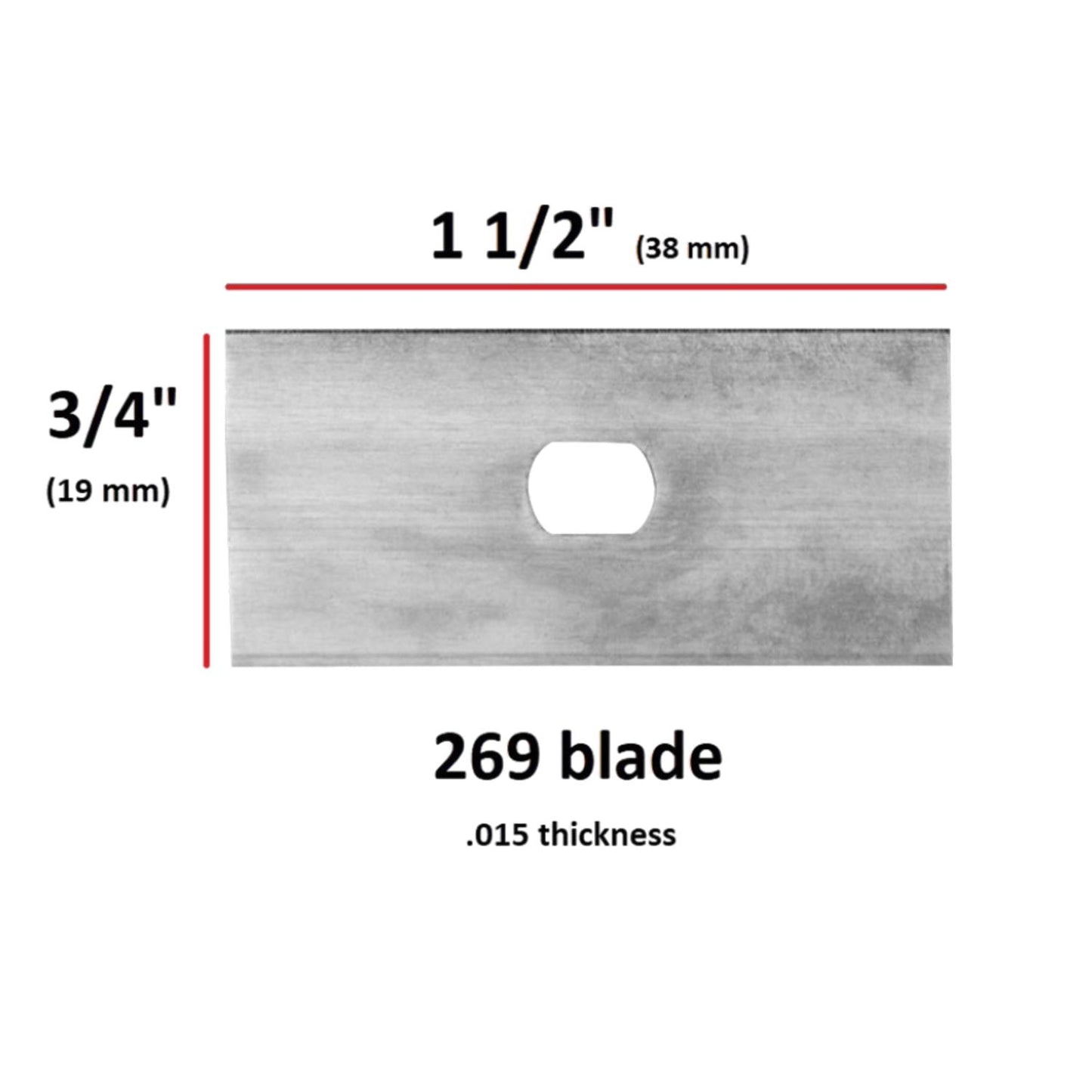 Logan 269 Blades for Framer's Edge 100 Pack