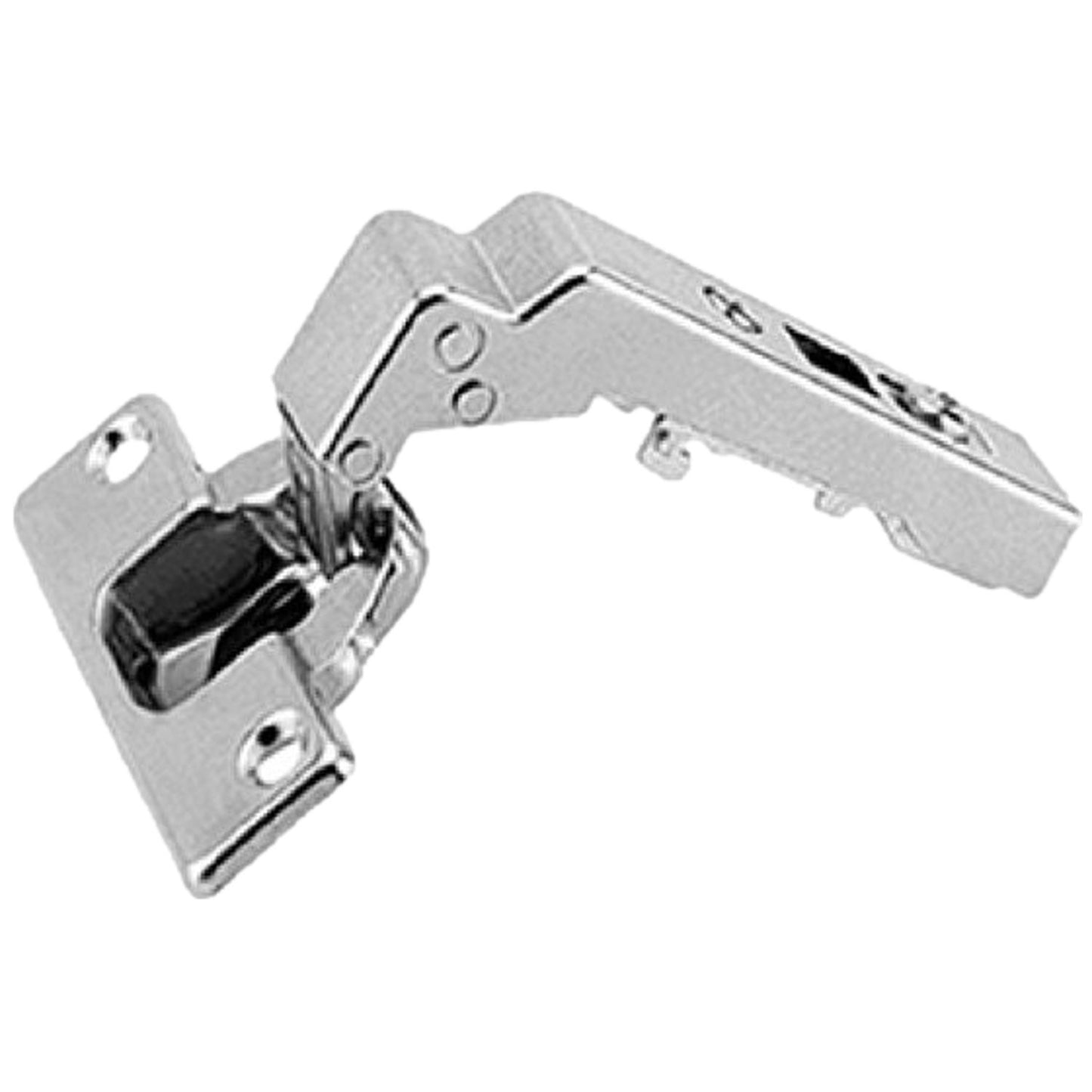 Hettich Intermat 9936 W90 95˚ Angle Inset Hinge 77708 & Mount 9075005 (2 Pack)