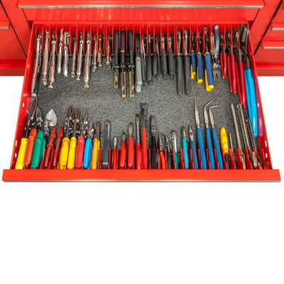 Ernst 10 Tool Plier Pro® Organiser Storage Red 5500