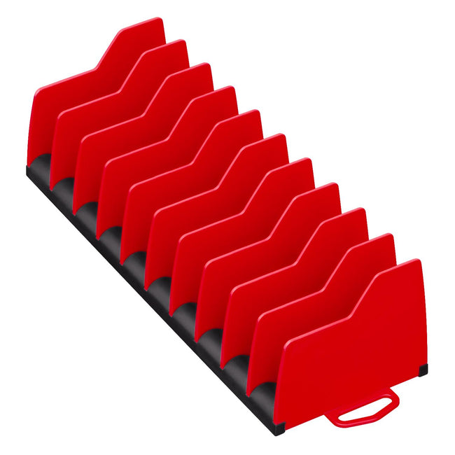 Ernst 10 Tool Plier Pro® Organiser Storage Red 5500