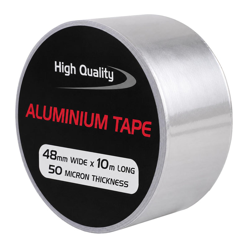 Aluminium Foil Tape 48mm x 10m – Heat Resistant Ducting & Insulation