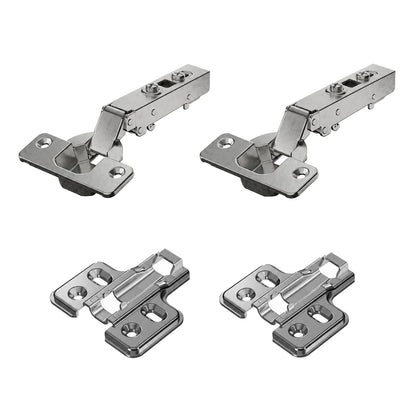 Hettich Veosys Stainless Steel Outdoor Kitchen Cabinet Hinge 105° (2 Pack) 9289590