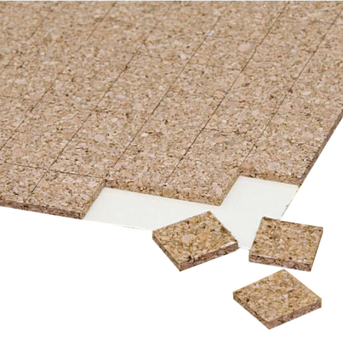 Cork Glass Separator Protector Pads Self-Adhesive (99 Pack)