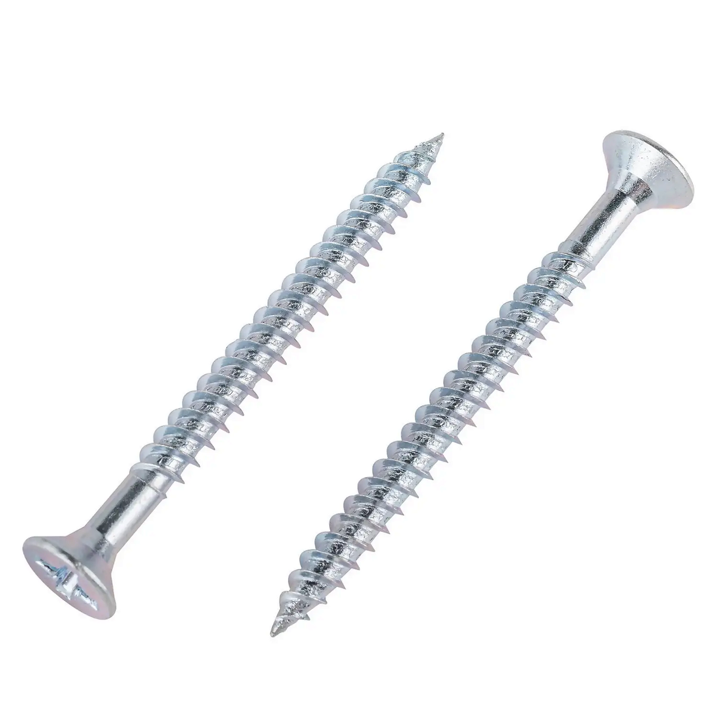 Screw-Tite Pozi Countersunk Zinc Plated Screws 5mm x 75mm 100 Pack