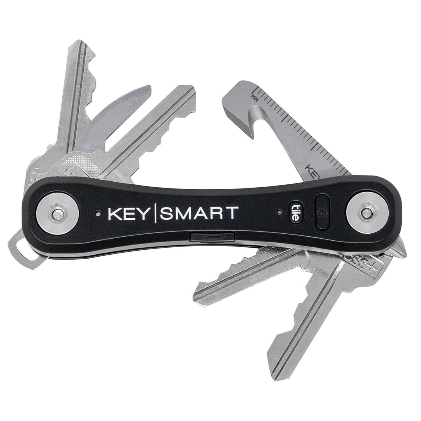 KeySmart Multi-Tool 5-in-1 Keyring Tool Stainless Steel