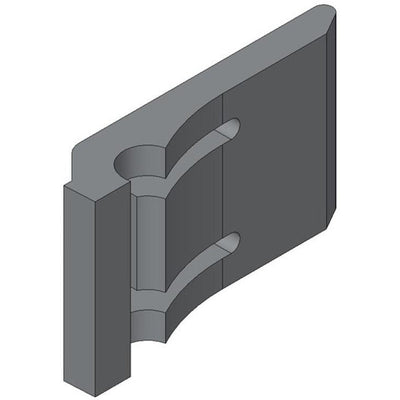 Blum 74.1103 Hinge Opening Restrictor/Angle Stop 86° for 107° Hinges (10 Pack)