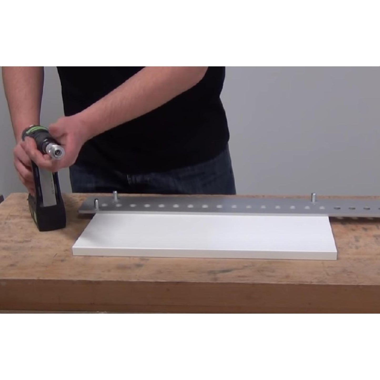 Hettich Accura 1000mm Drilling Template 3 Stop Marking Pins