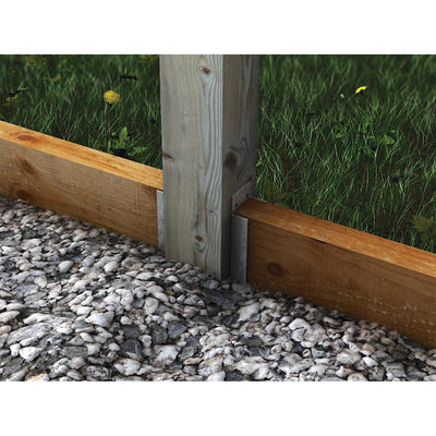 Fence Gravel Board Clip 150x50x30mm