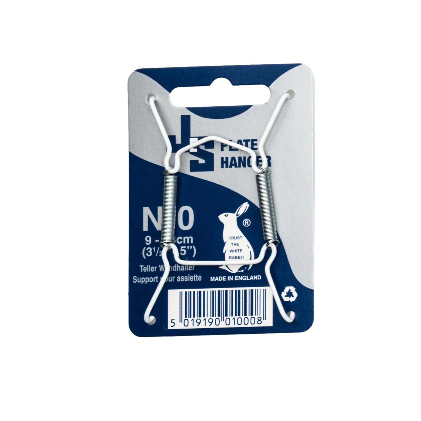 JES Hanging Plate Wire No 0 (9cm-13cm) Full Box of 24