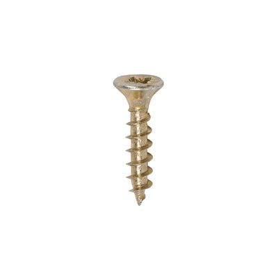 TimCo 4.0 x 20mm Yellow Wood Screw Pozi CS (200 Pack)