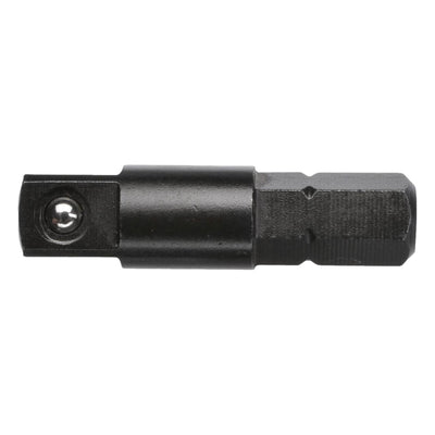 Felo 1/4" Square to 1/4" Hex Bit Adapter 25mm
