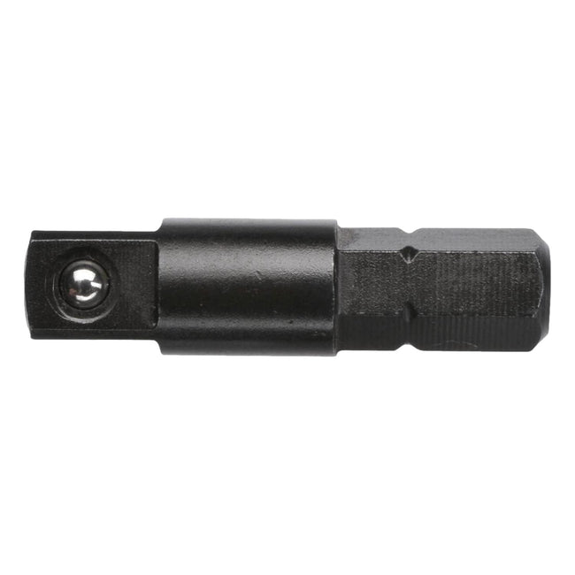 Felo 1/4" Square to 1/4" Hex Bit Adapter 25mm