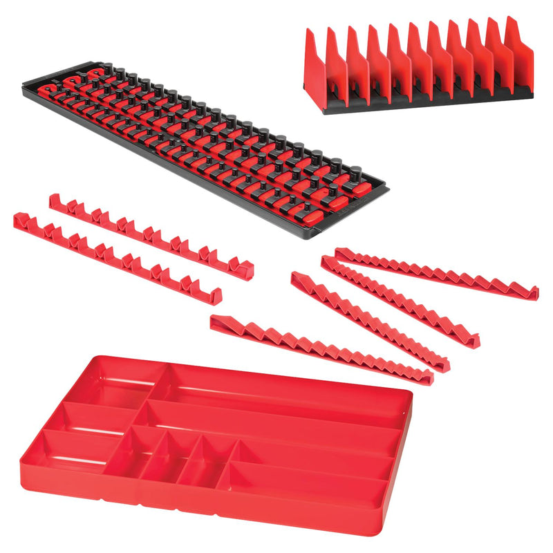 Ernst Tool Organiser Storage Pro Pack Red 8500