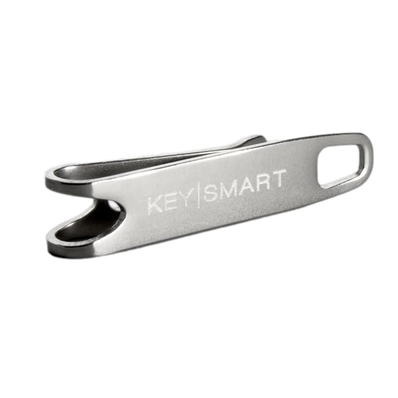 KeySmart NanoClip Pocket Purse Key Clip Keyring Stainless Steel