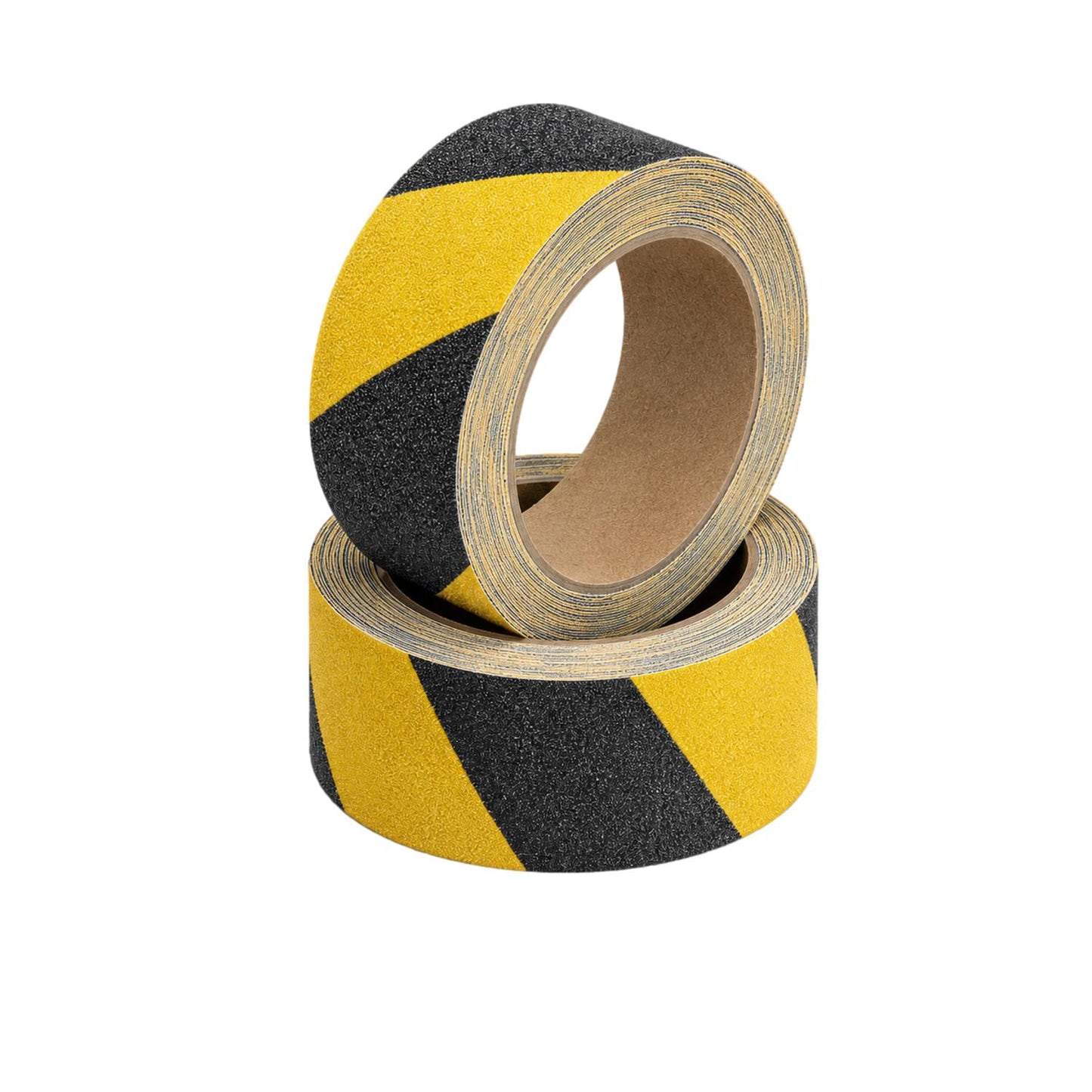 Black & Yellow Anti Slip Hazard Floor Tape 50mm x 5m – Self-Adhesive Safety Grip