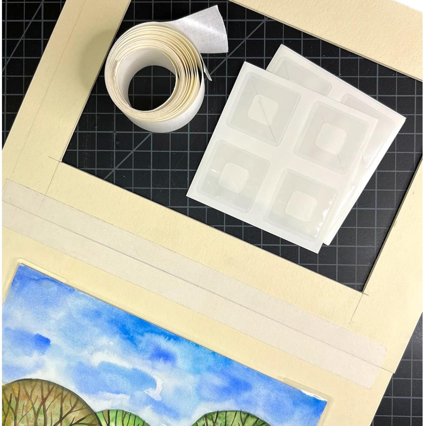 Lineco Clear Photo/Picture Mounting Corners 3.2cm (1.25") 256 Pack