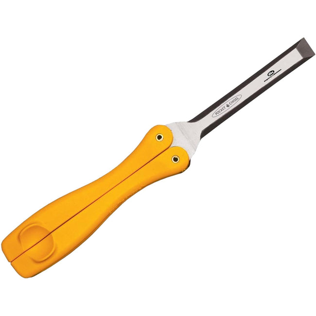 Fastcap 1/2" Pocket Wood Chisel Foldable Handle Yellow 