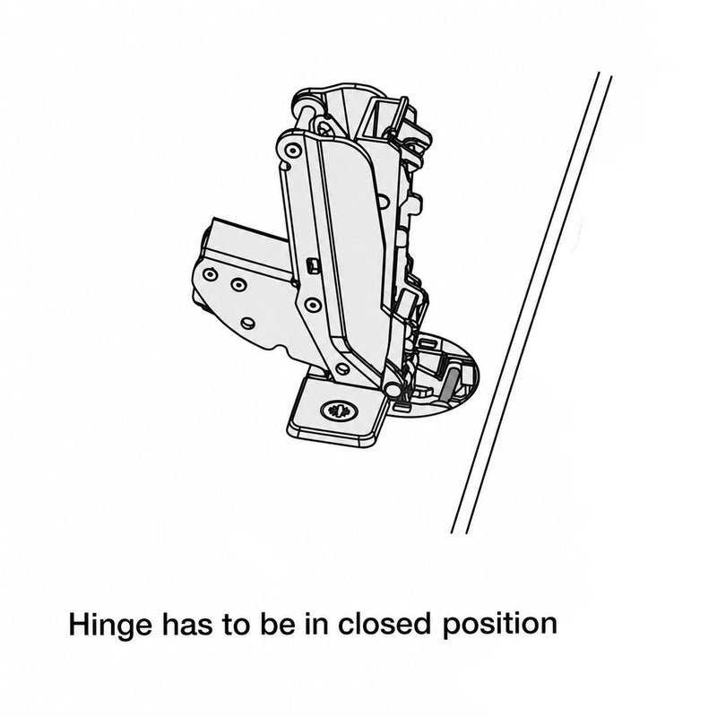 Titus Hinge Opening Angle Restrictor For 170° Wide Angle Hinges