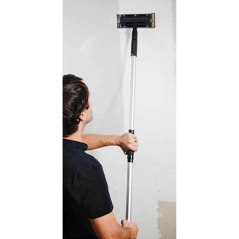 Hyde 09180 Dust-Free Vacuum Sander, Professional with Pole