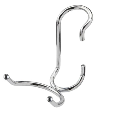 PoleHooks Chrome Wire Shelving C Hooks (5 Pack)