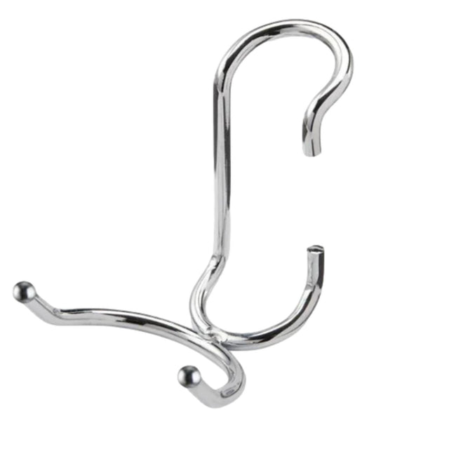 PoleHooks Chrome Wire Shelving C Hooks (5 Pack)